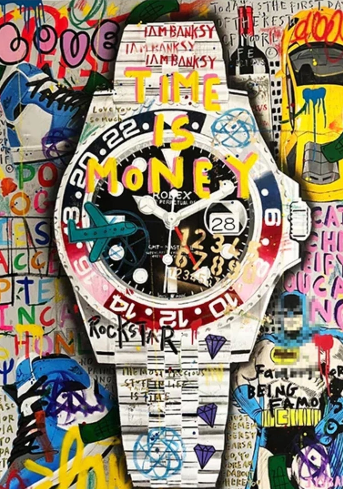 PEPSI GRAFFITI ROLEX
