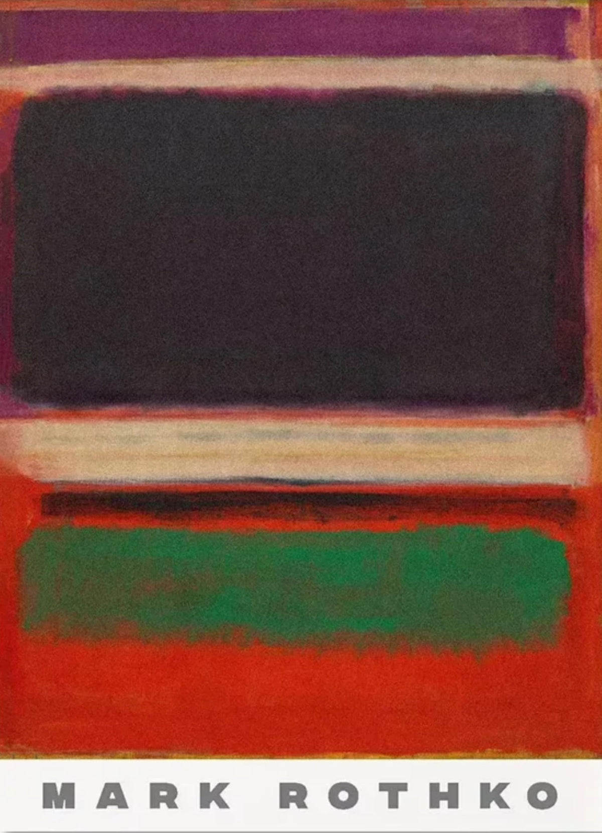 MAGENTA ON ORANGE
