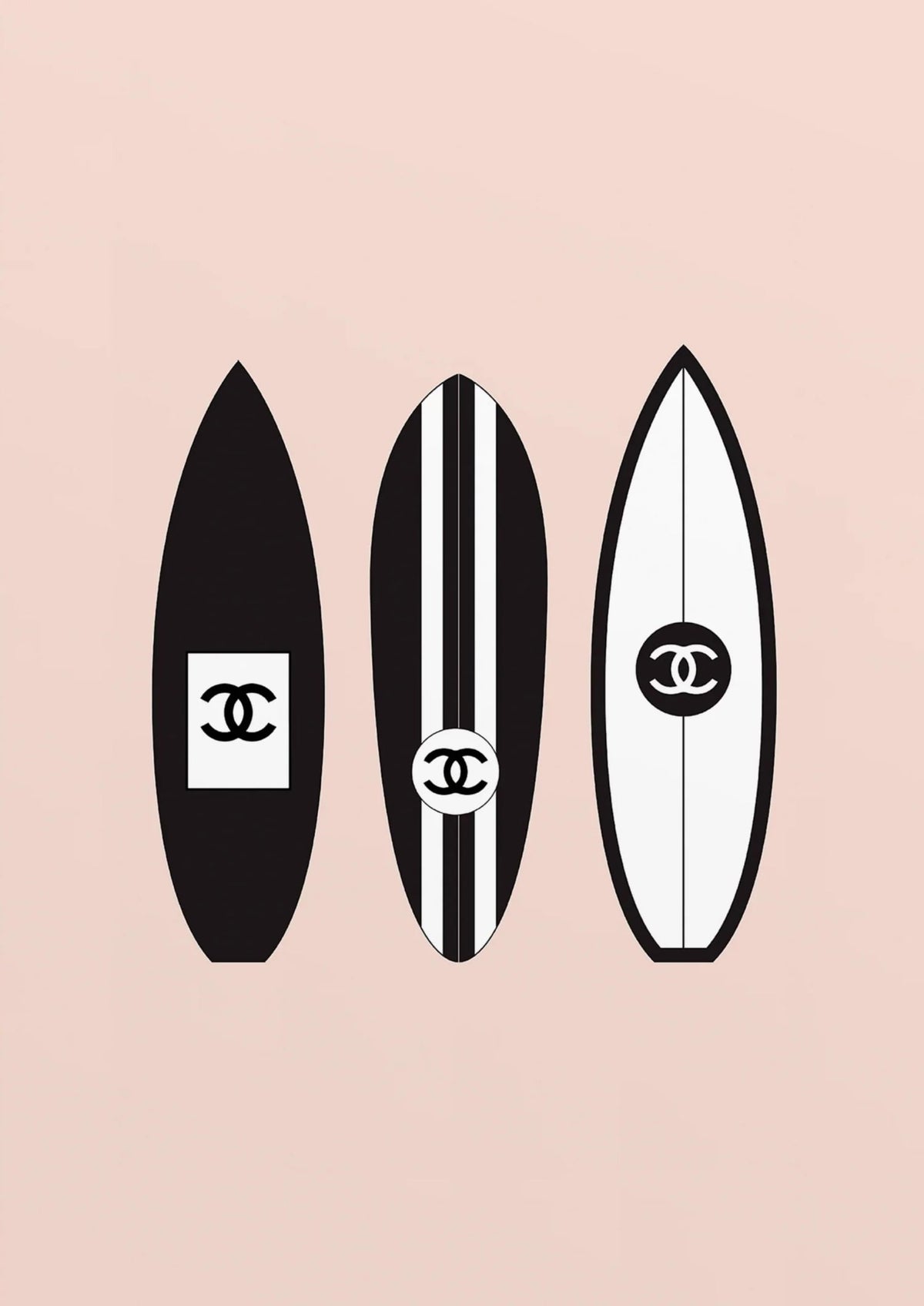 CHANEL SURFBOARD
