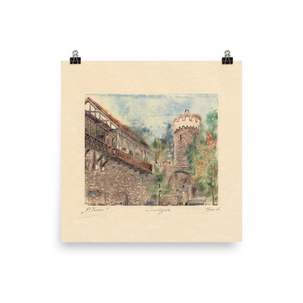 Jena Pulverturm - Poster