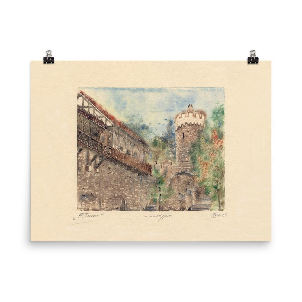 Jena Pulverturm - Poster