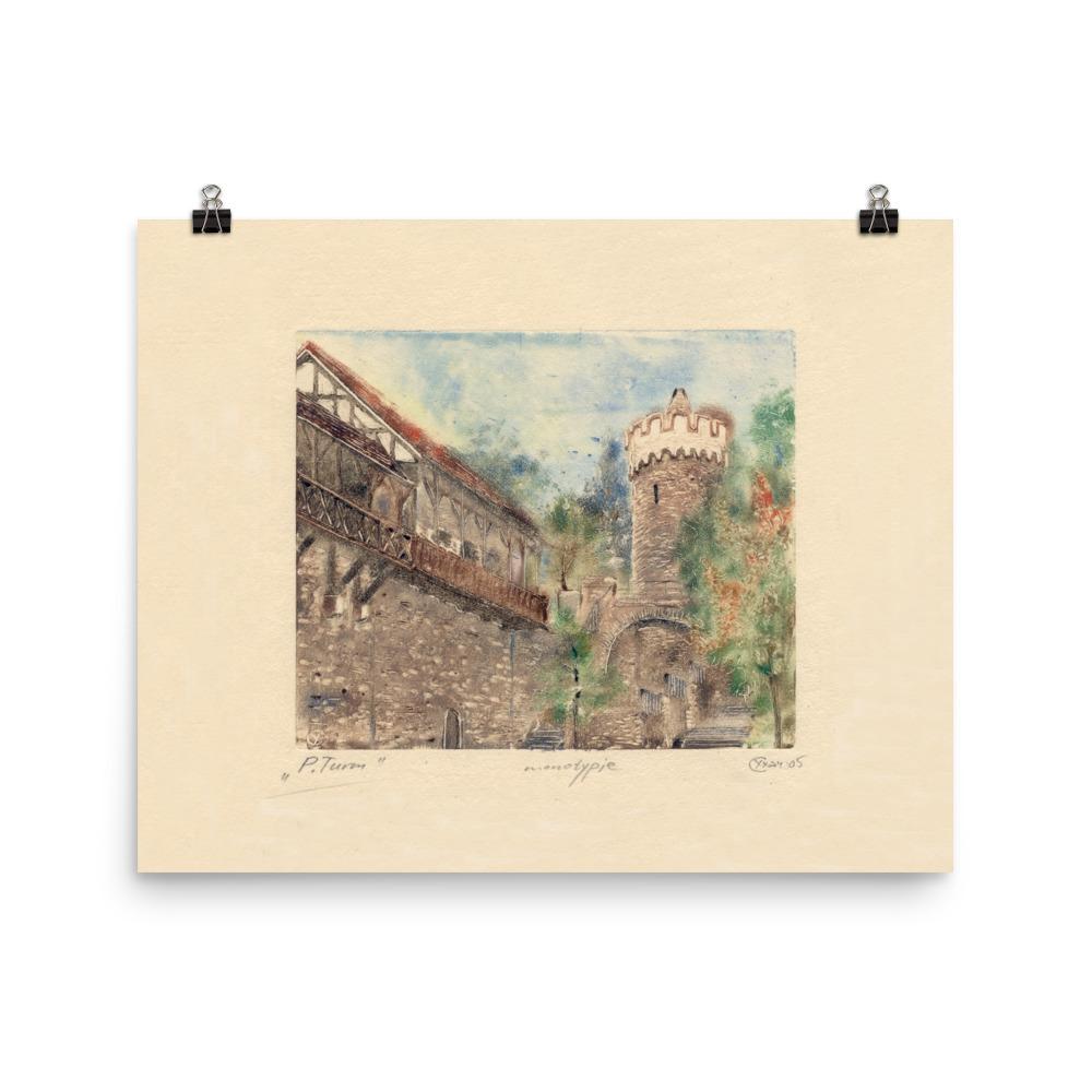 Jena Pulverturm - Poster