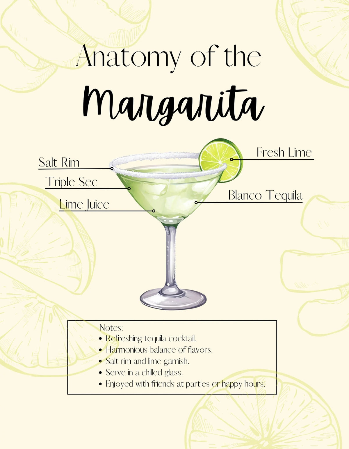 MARGARITA ANATOMY