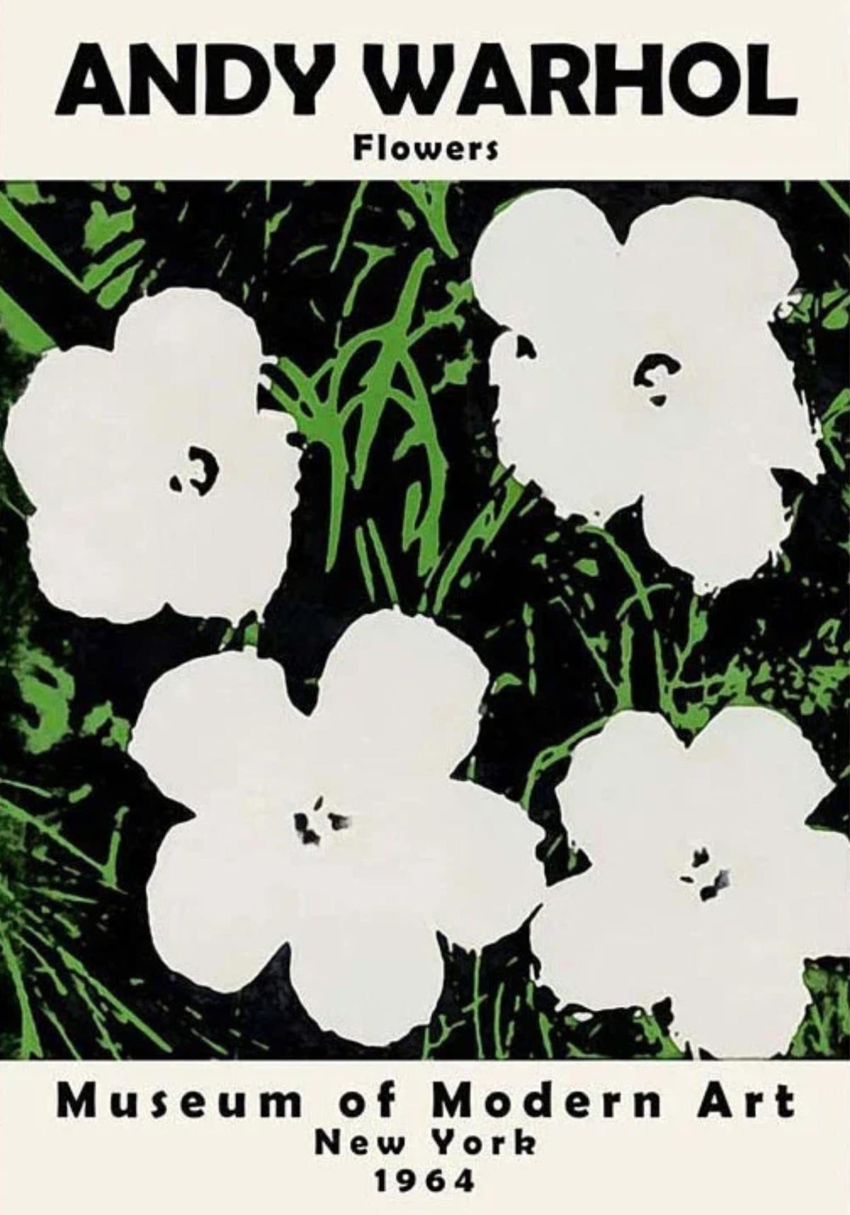 FLOWERS BY WARHOL