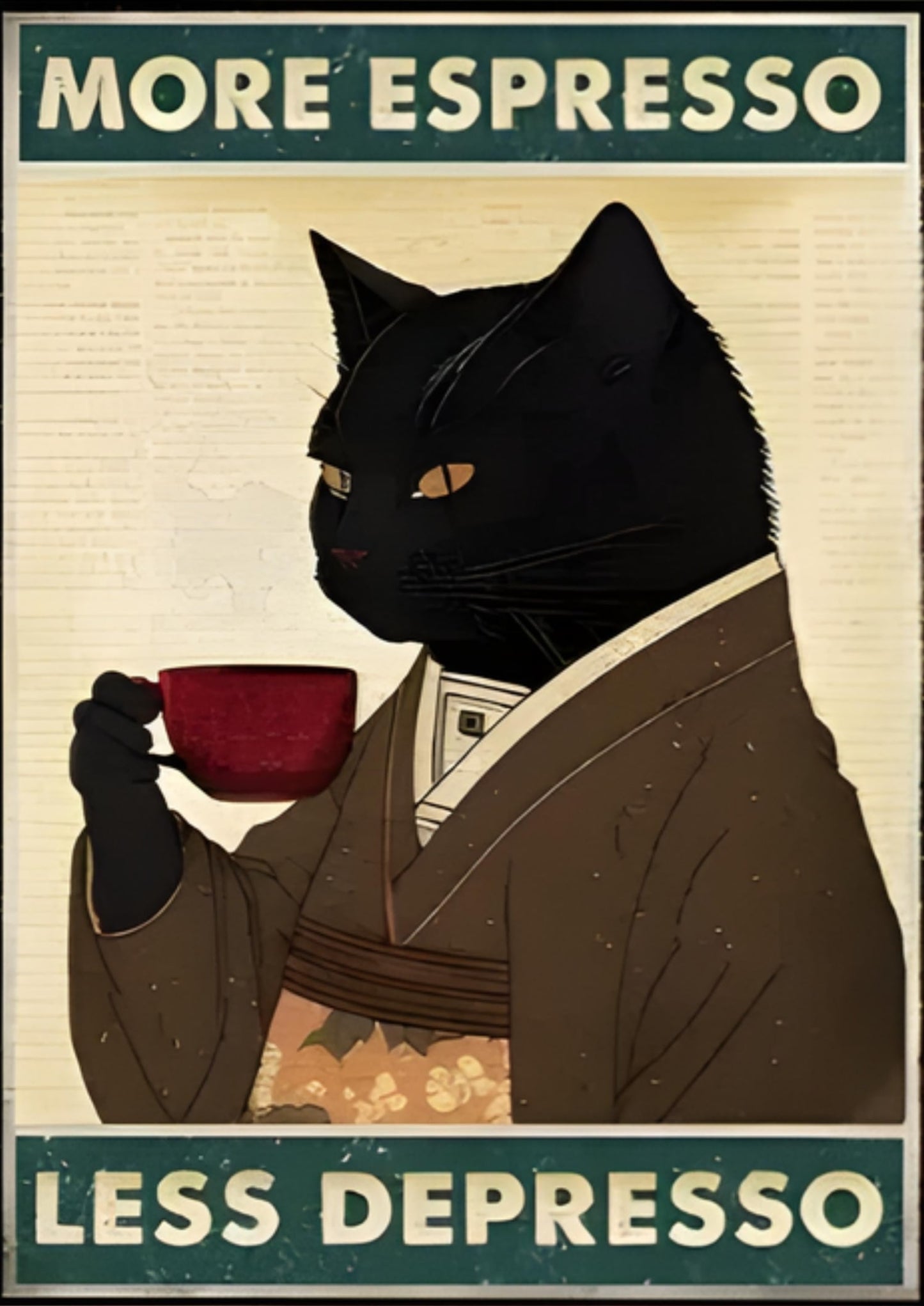 BLACK CAT READING