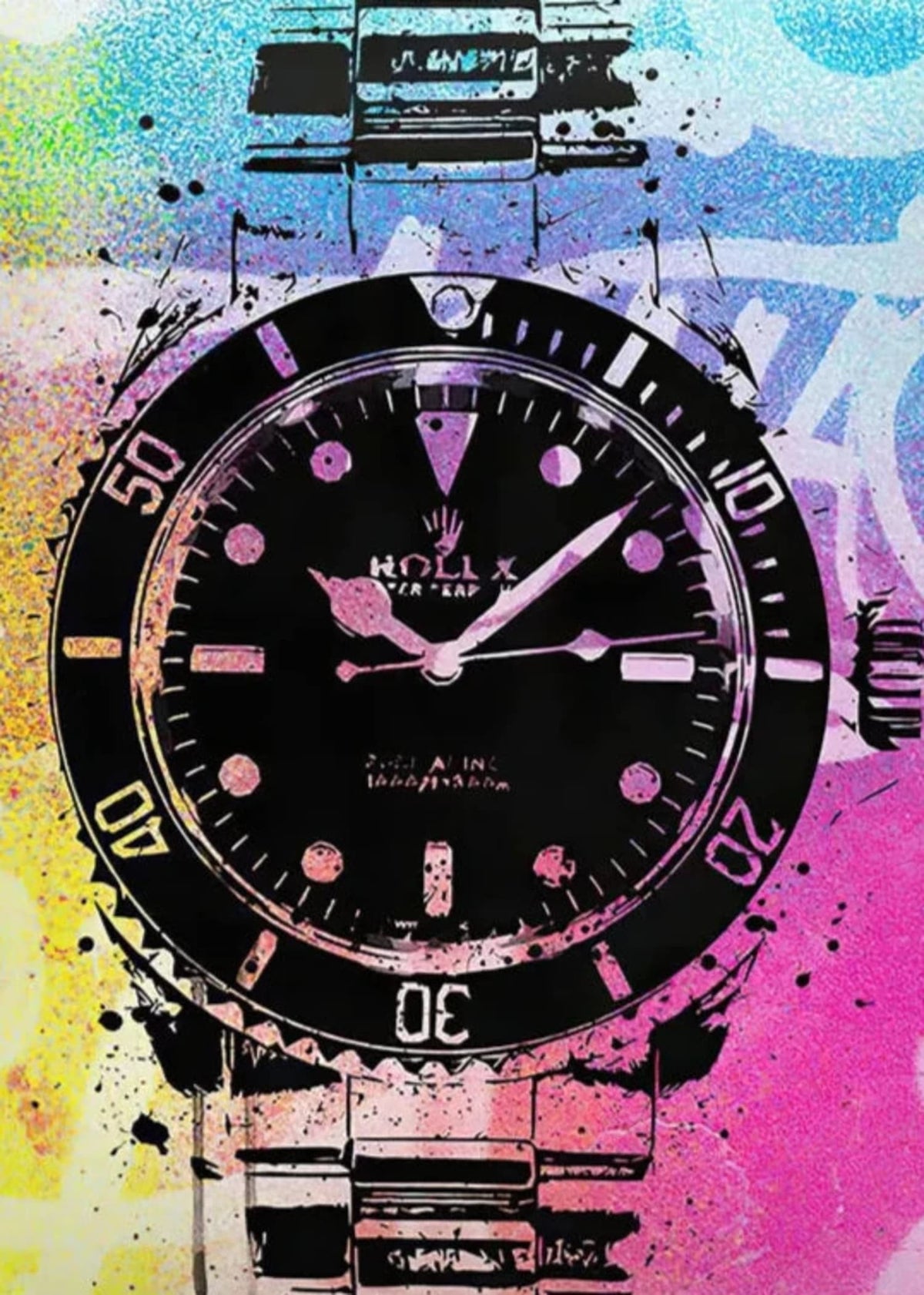 RAINBOW TIMEPIECE