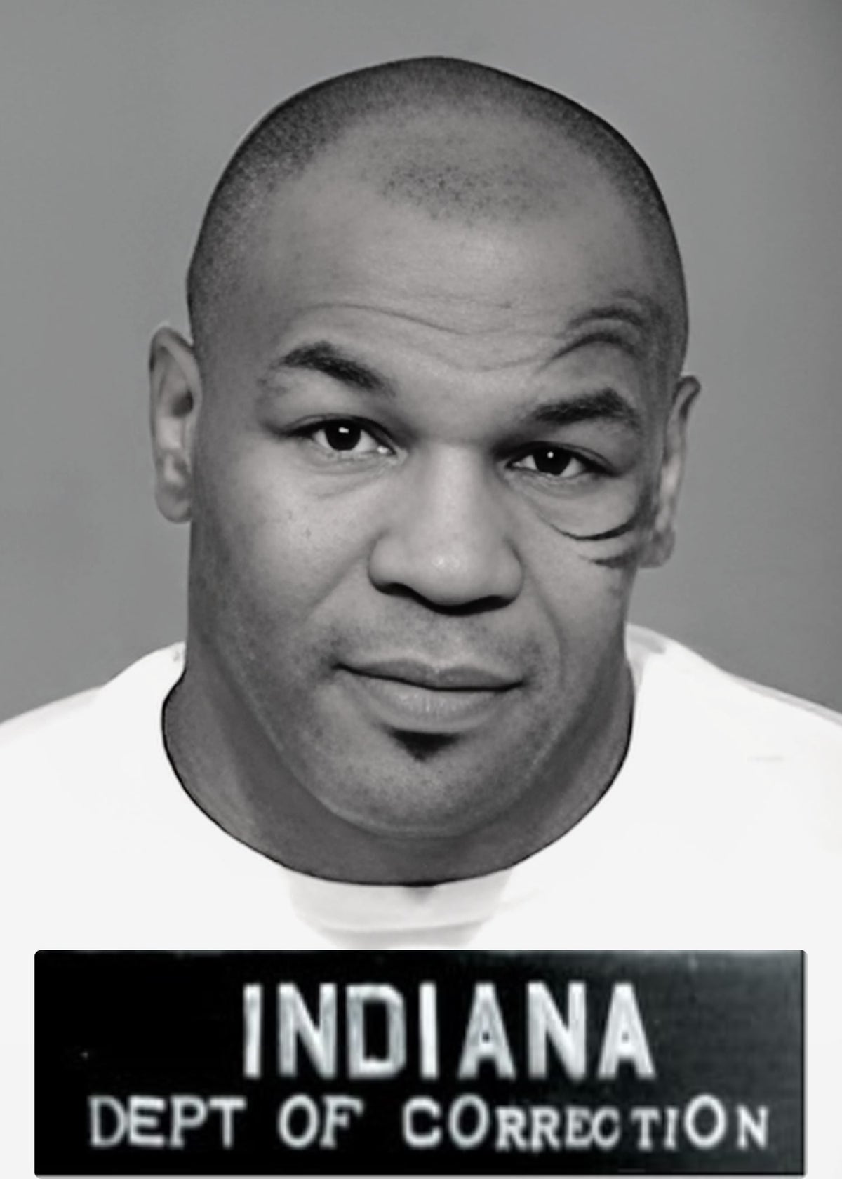 MIKE TYSON MUGSHOT
