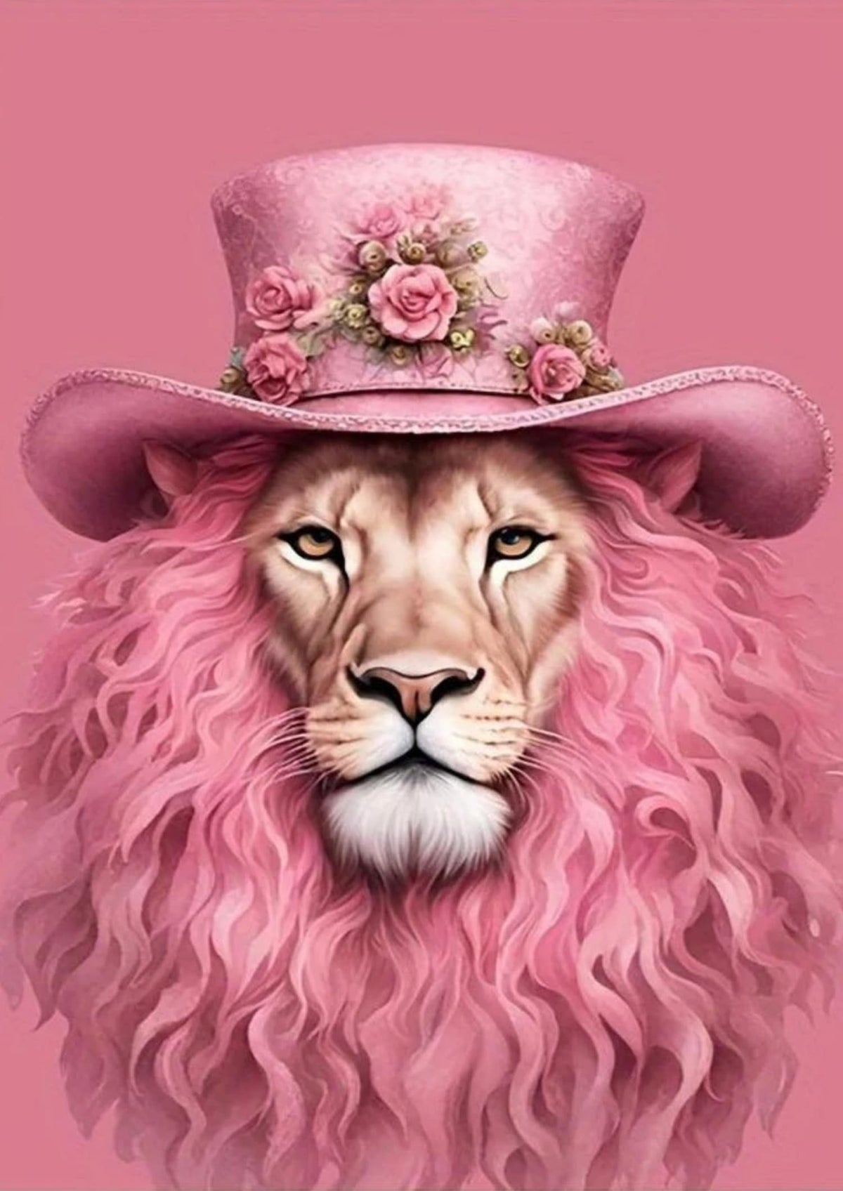 PINK LION MAJESTY