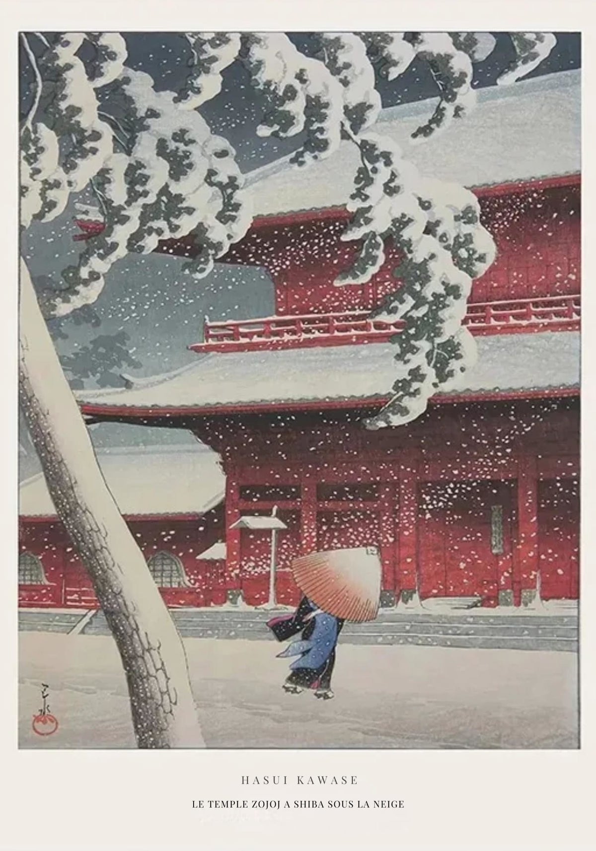 ZOJOJI TEMPLE IN SNOW