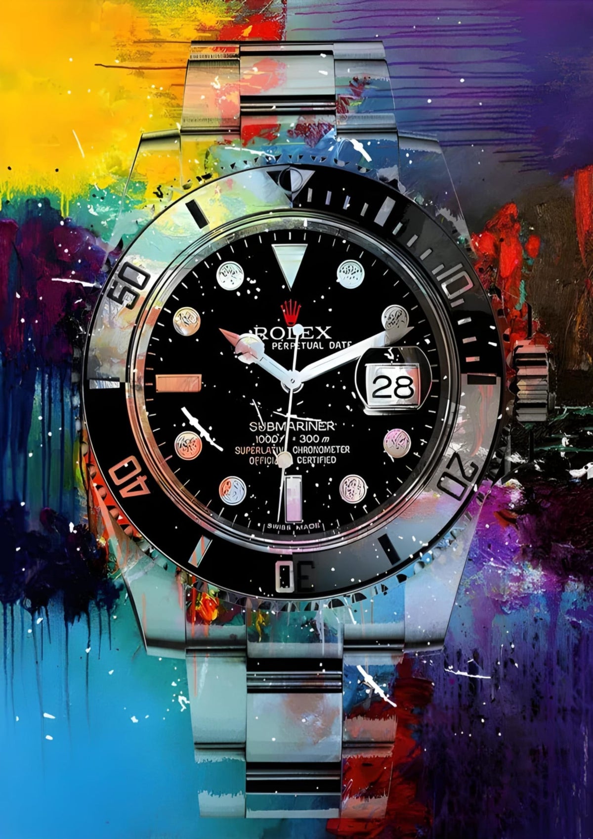 ROLEX SUBMARINER GRAFFITI