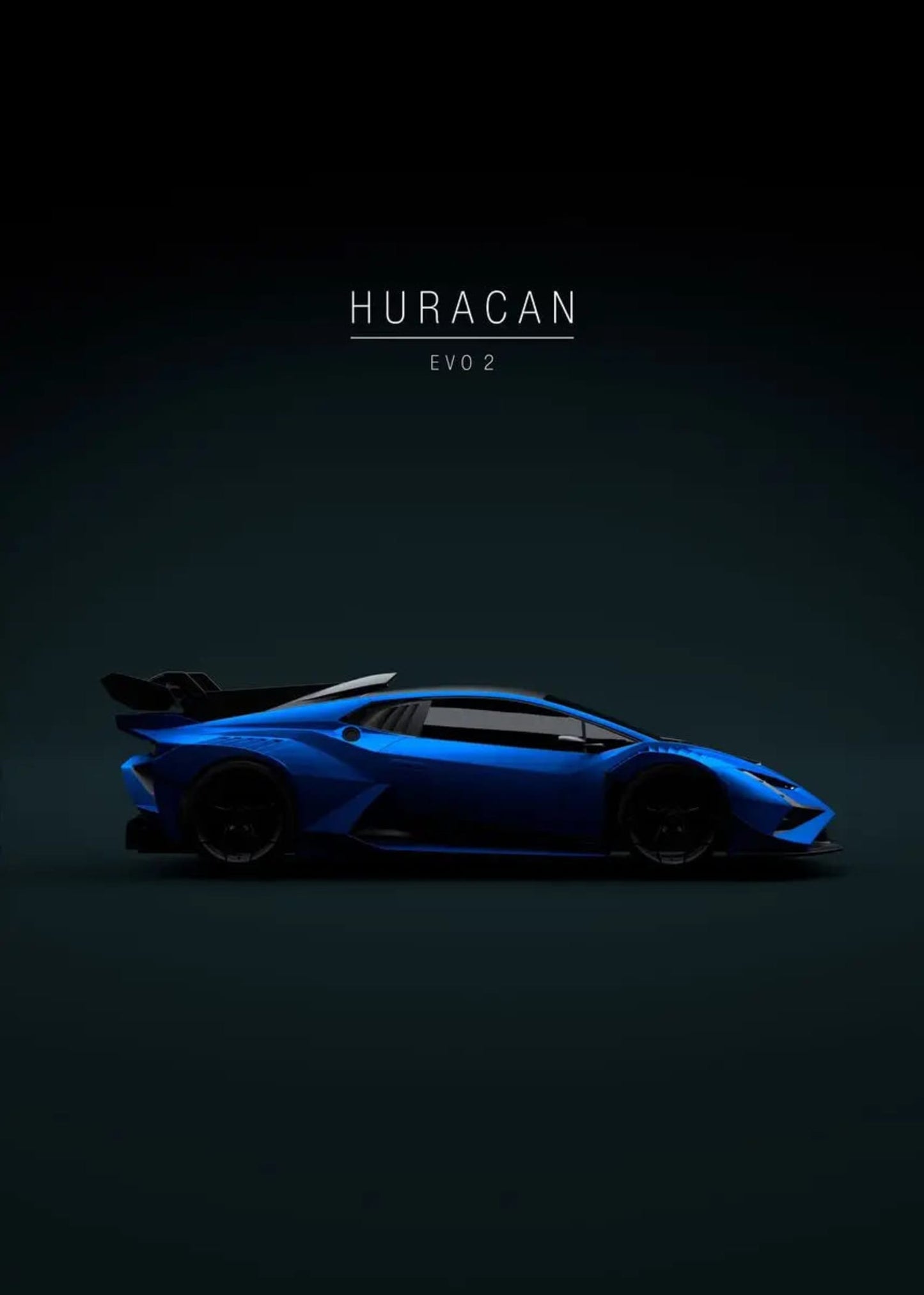 Lamborghini Huracan STO | Iconic Supercar Art
