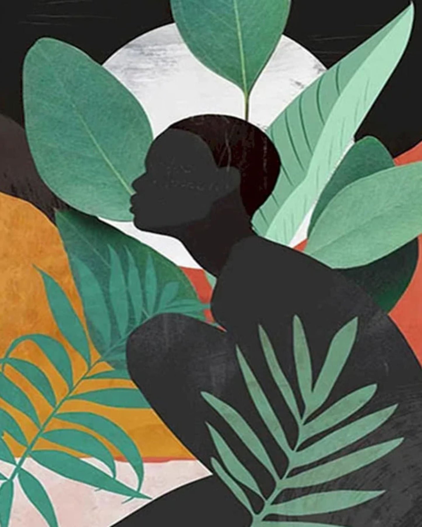 Portrait Poster | Pieces of a Portrait | Artistic Wall Decor | Modern Visual Artwork | Home Decoration | High-Quality Print | Contemporary Design