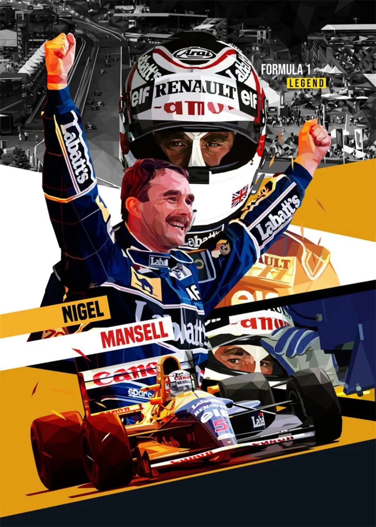 NIGEL MANSELL: FORMULA 1 LEGEND