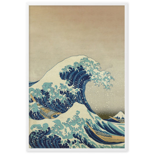 The Great Wave off Kanagawa | Hokusai Art Print Poster | Iconic Japanese Artwork | Wall Decor
