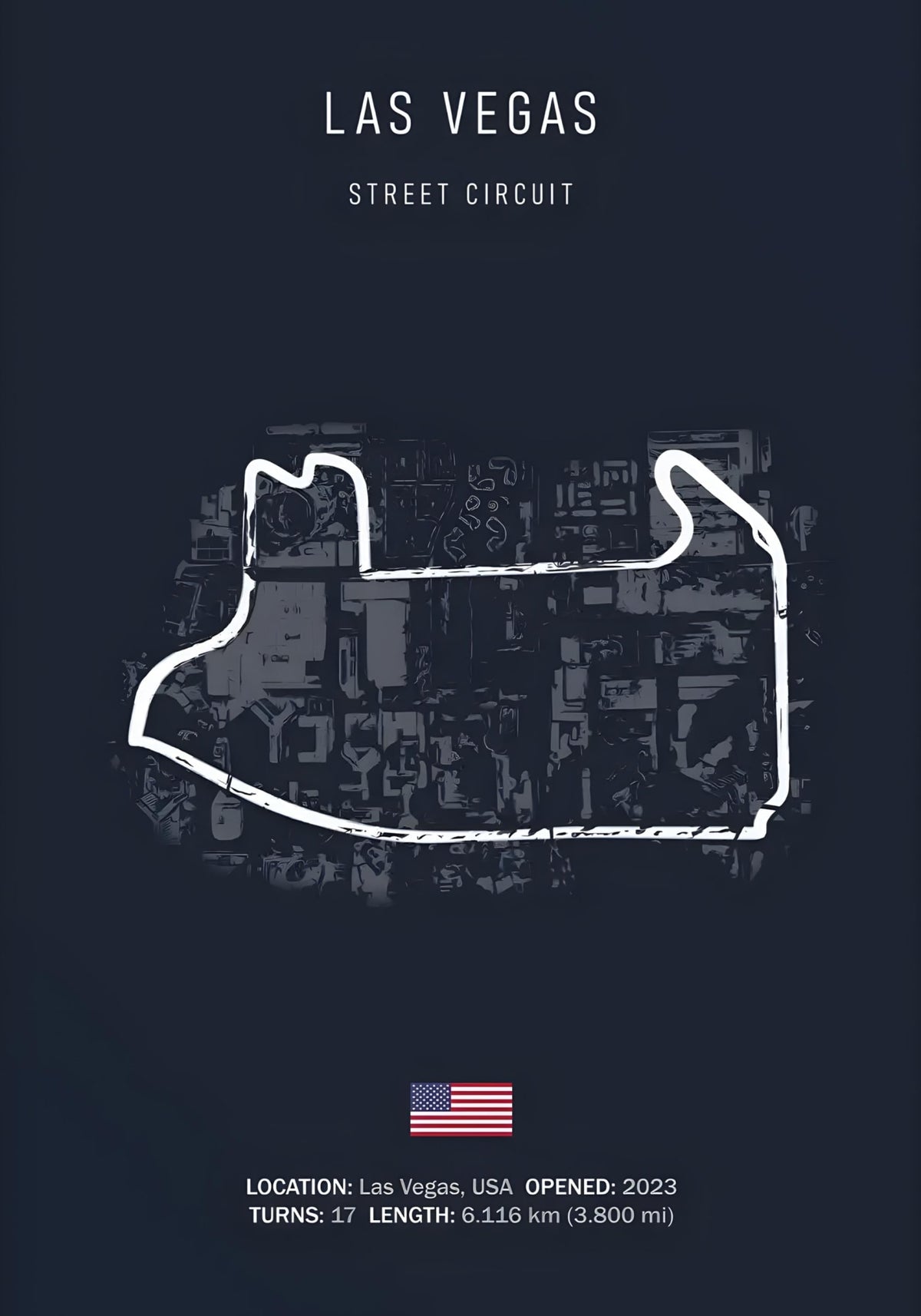 LAS VEGAS F1 CIRCUIT
