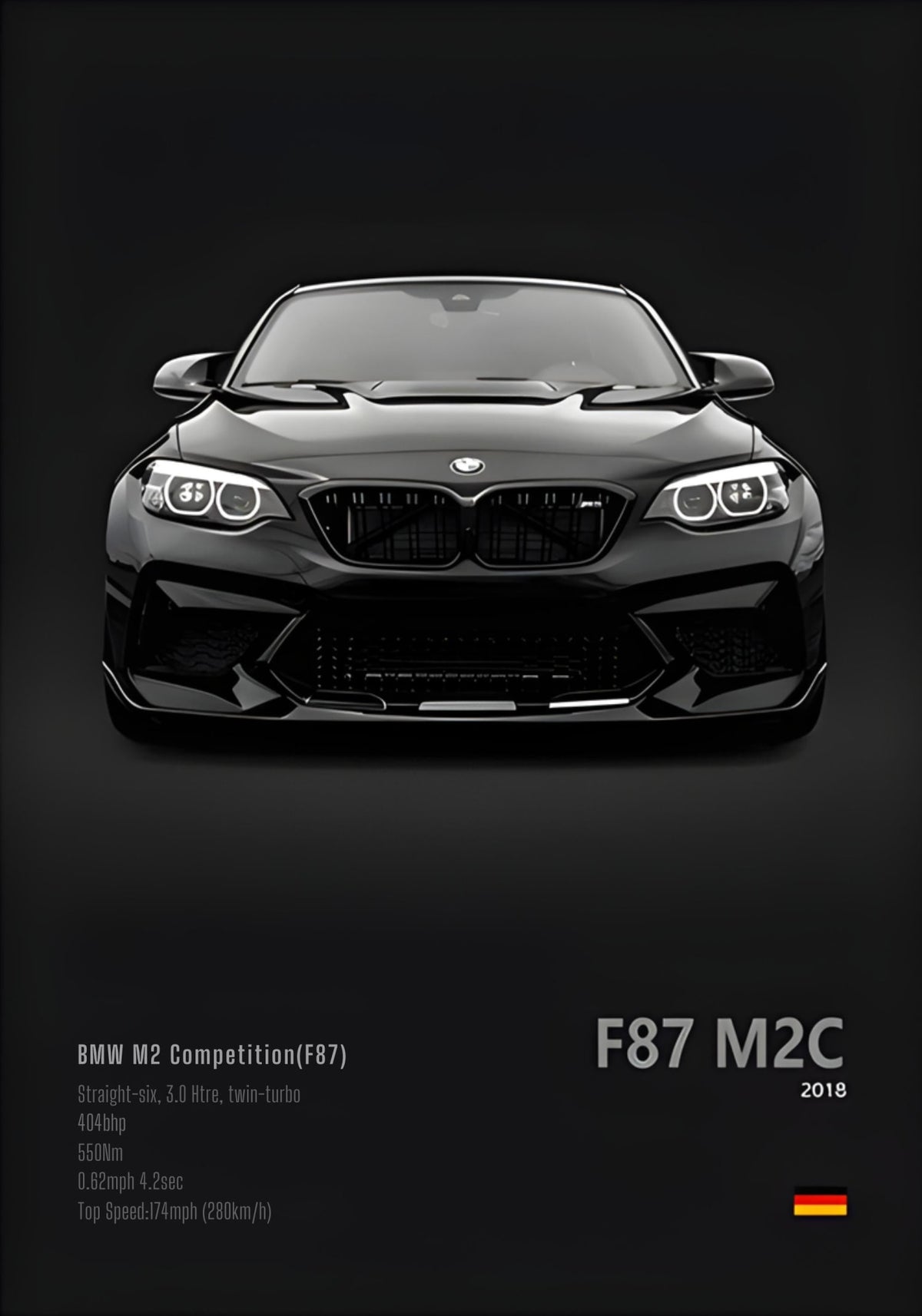 BMW F87 M2C TRIBUTE