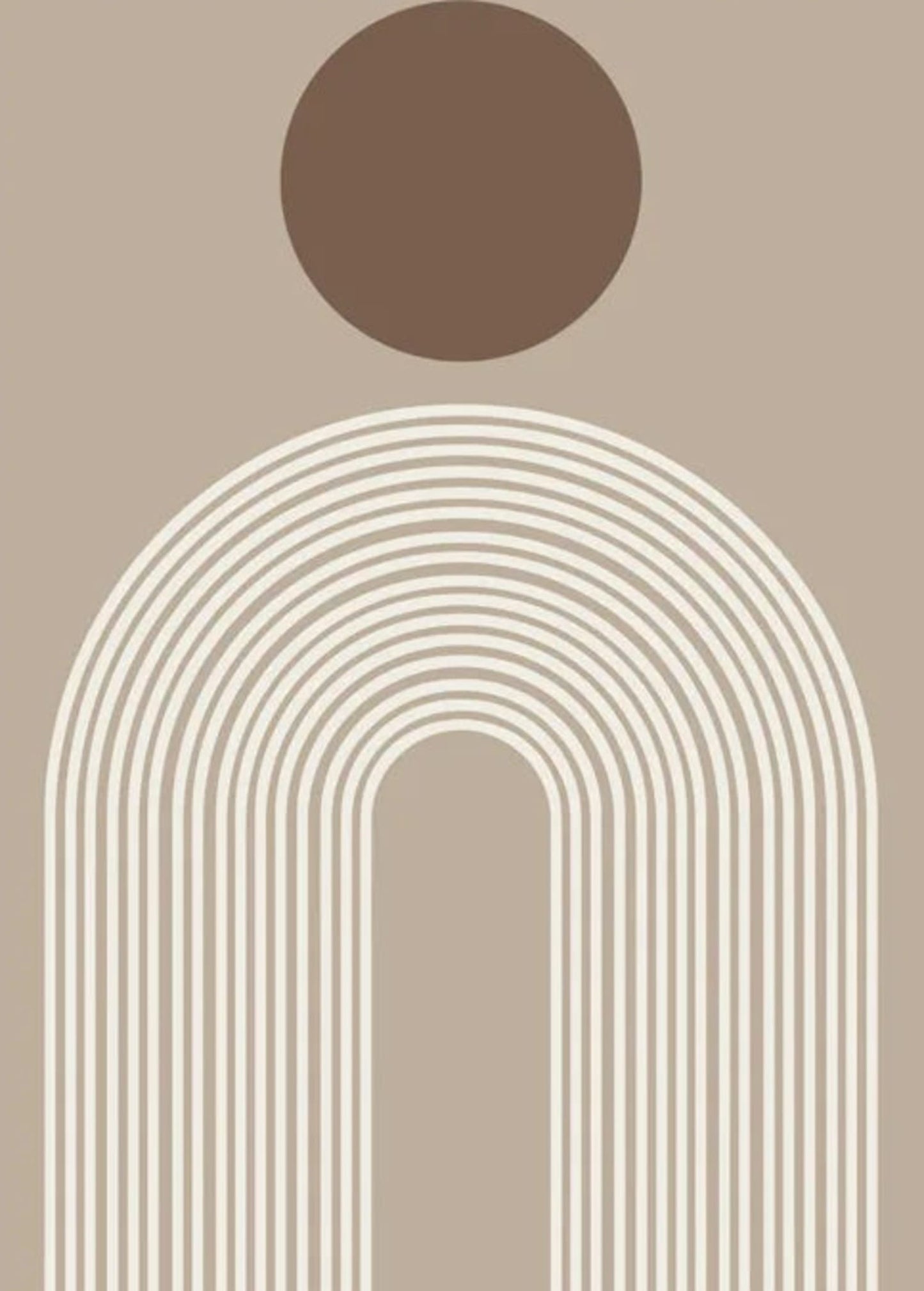 The Spatial Rhythm of Silence | Abstract Poster | Modern Wall Art | Home Decor | Artwork | Visual Display for Living Room or Office Decor