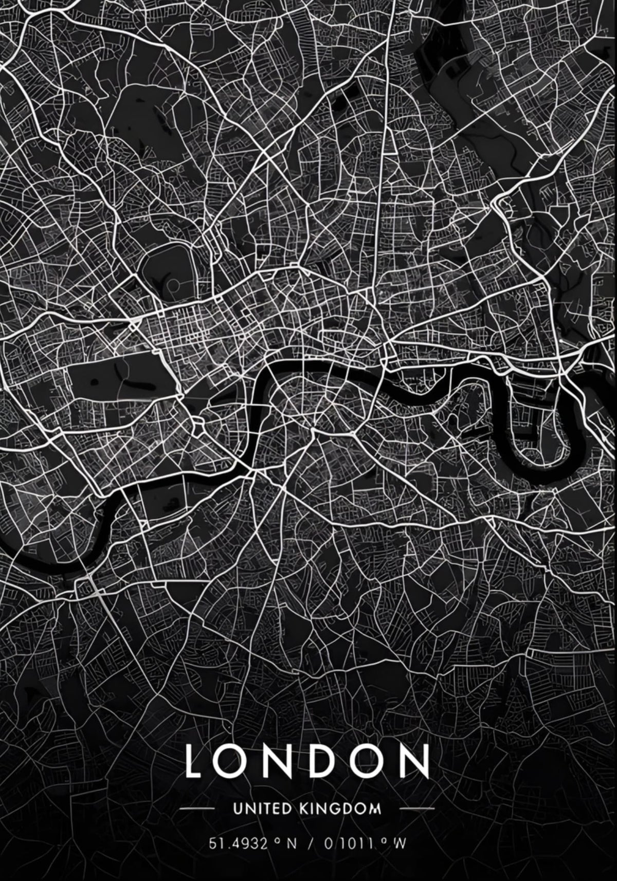 LONDON CITY MAP