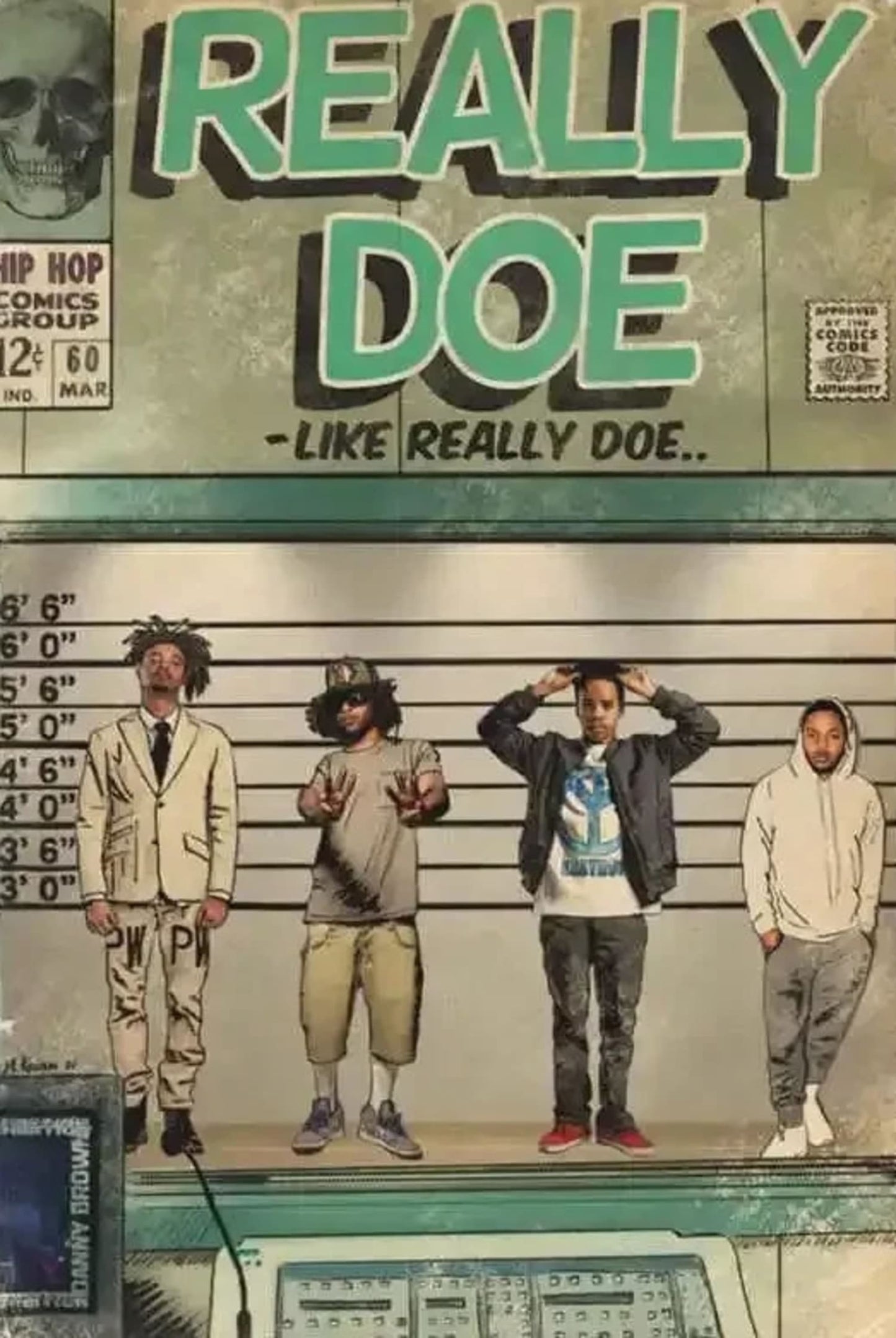 Danny Brown | Really Doe Comic Style