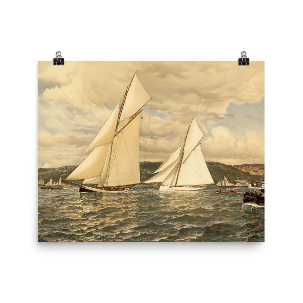 Ship Race - Poster