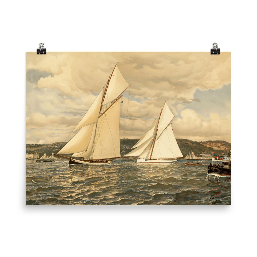 Ship Race - Poster