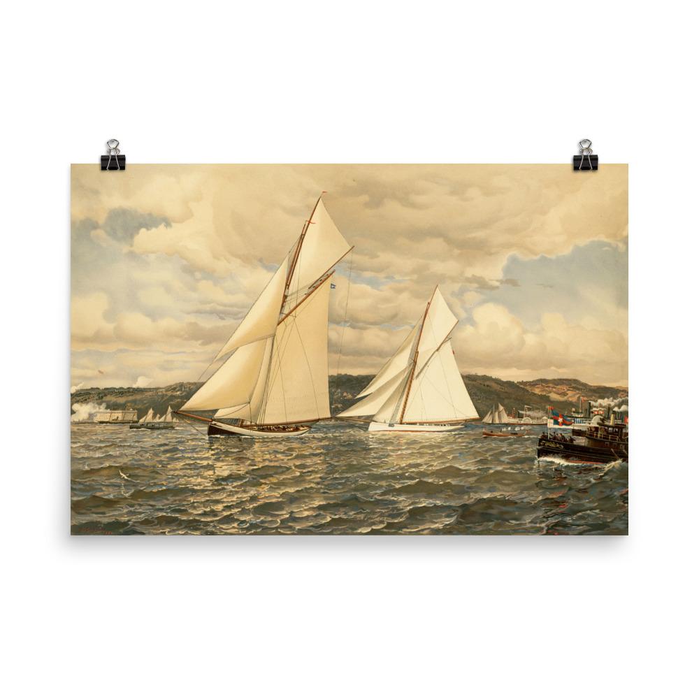 Ship Race - Poster