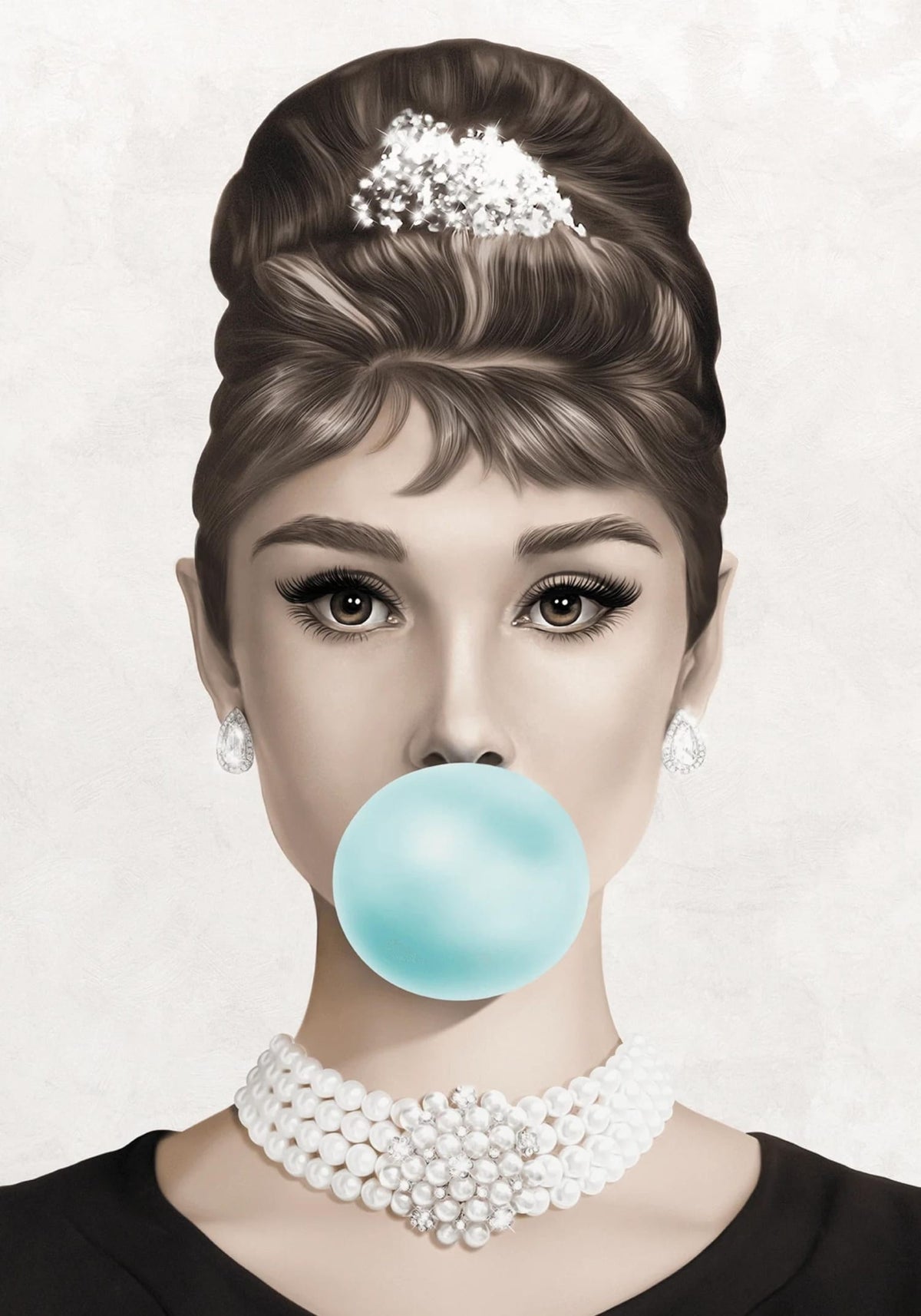 AUDREY IN BUBBLES