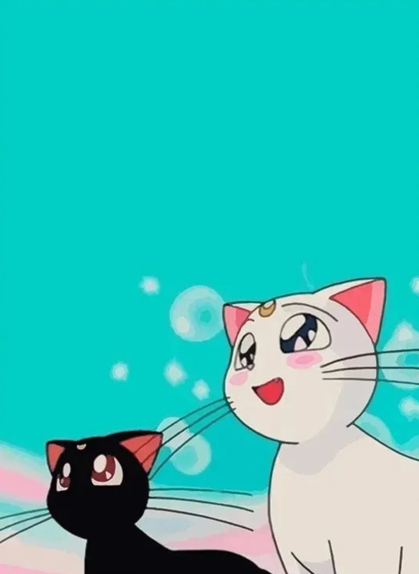 Anime Art Poster | Classic Japanese Style | Feline Daydreams Design | Wall Decor | Home & Garden