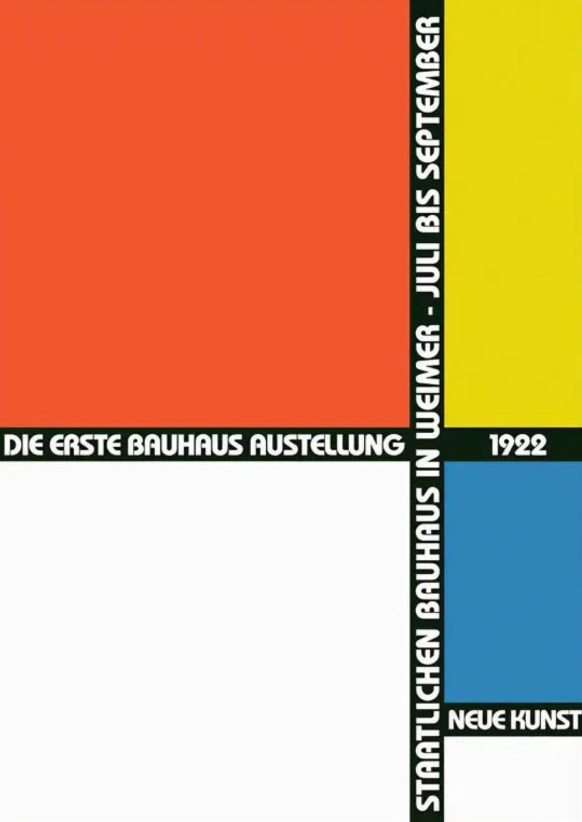 PIET MONDRIAN: BAUHAUS 1922
