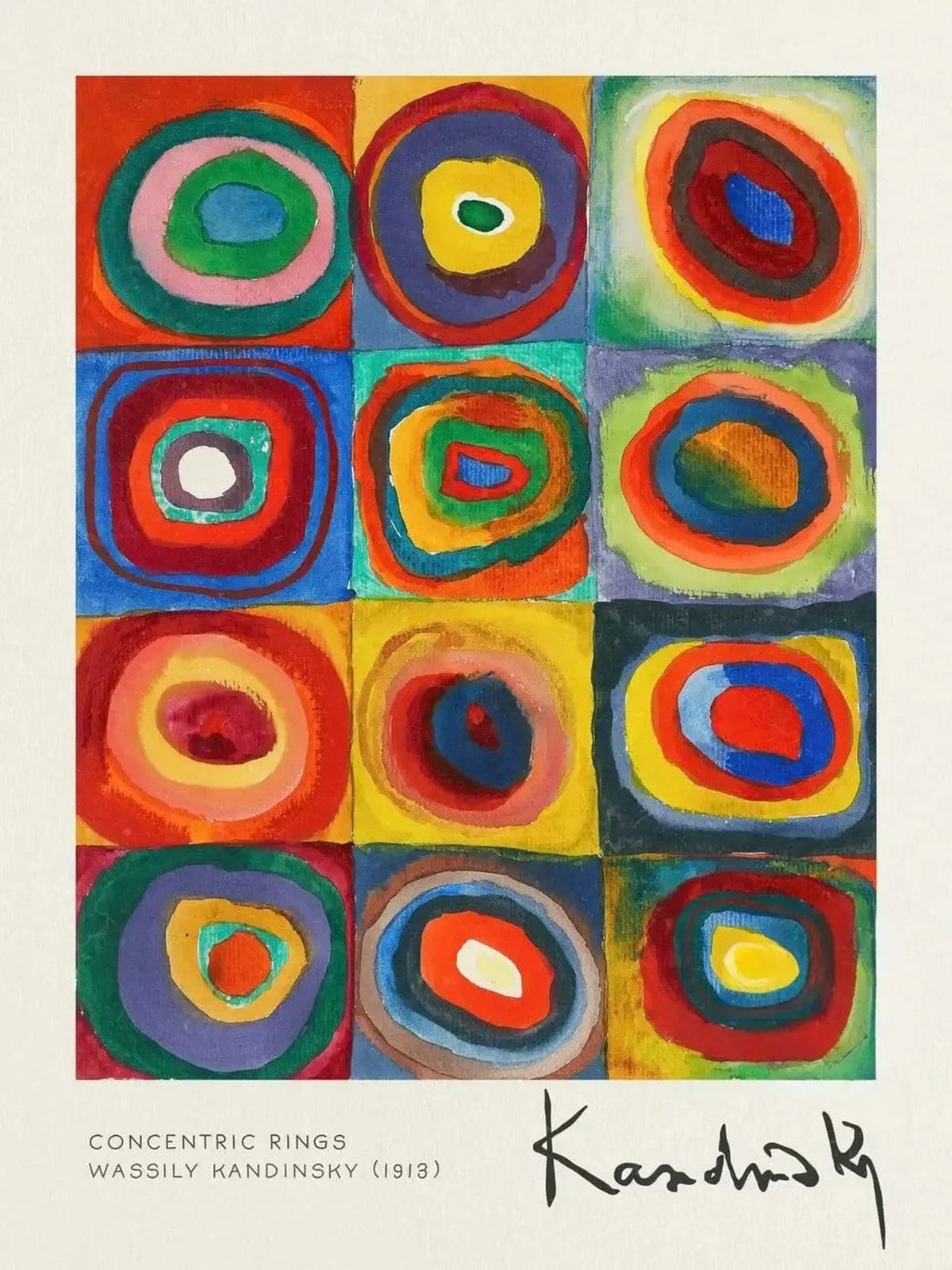 COLOR STUDY: 1913 CIRCLES