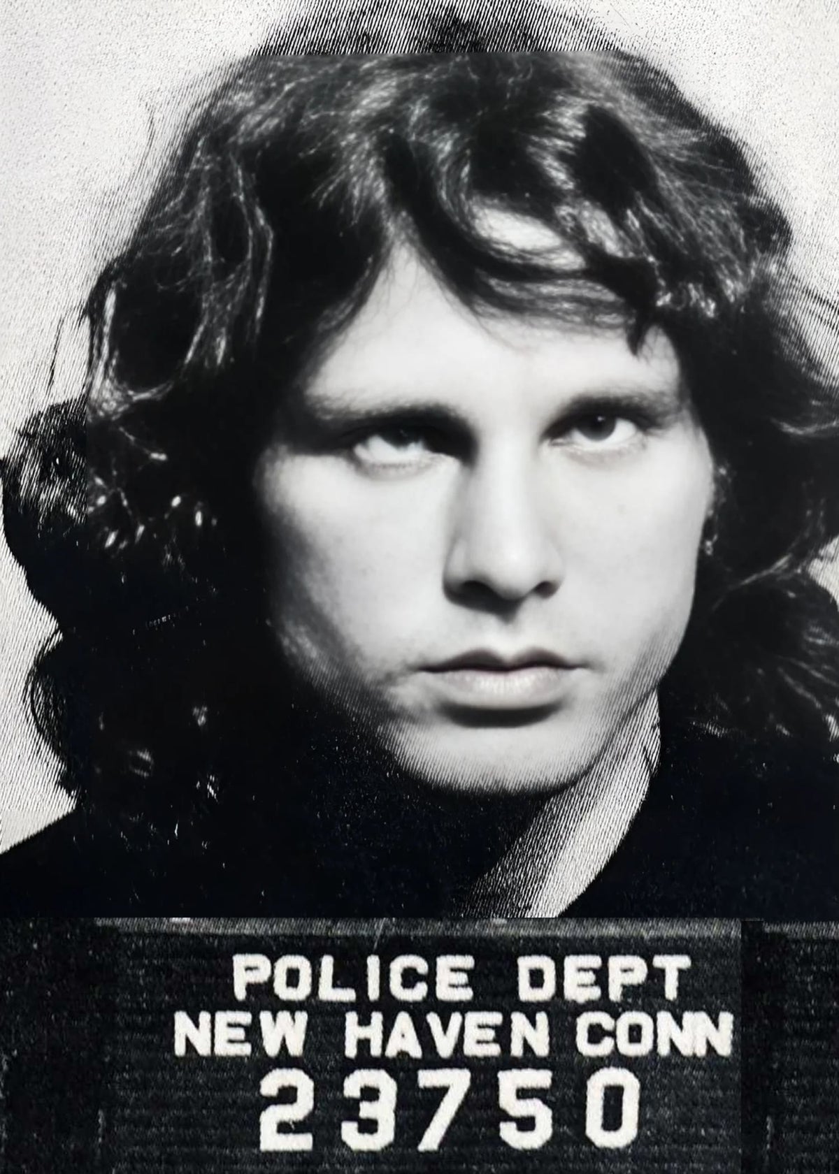 JIM MORRISON'S ICONIC MUGSHOT