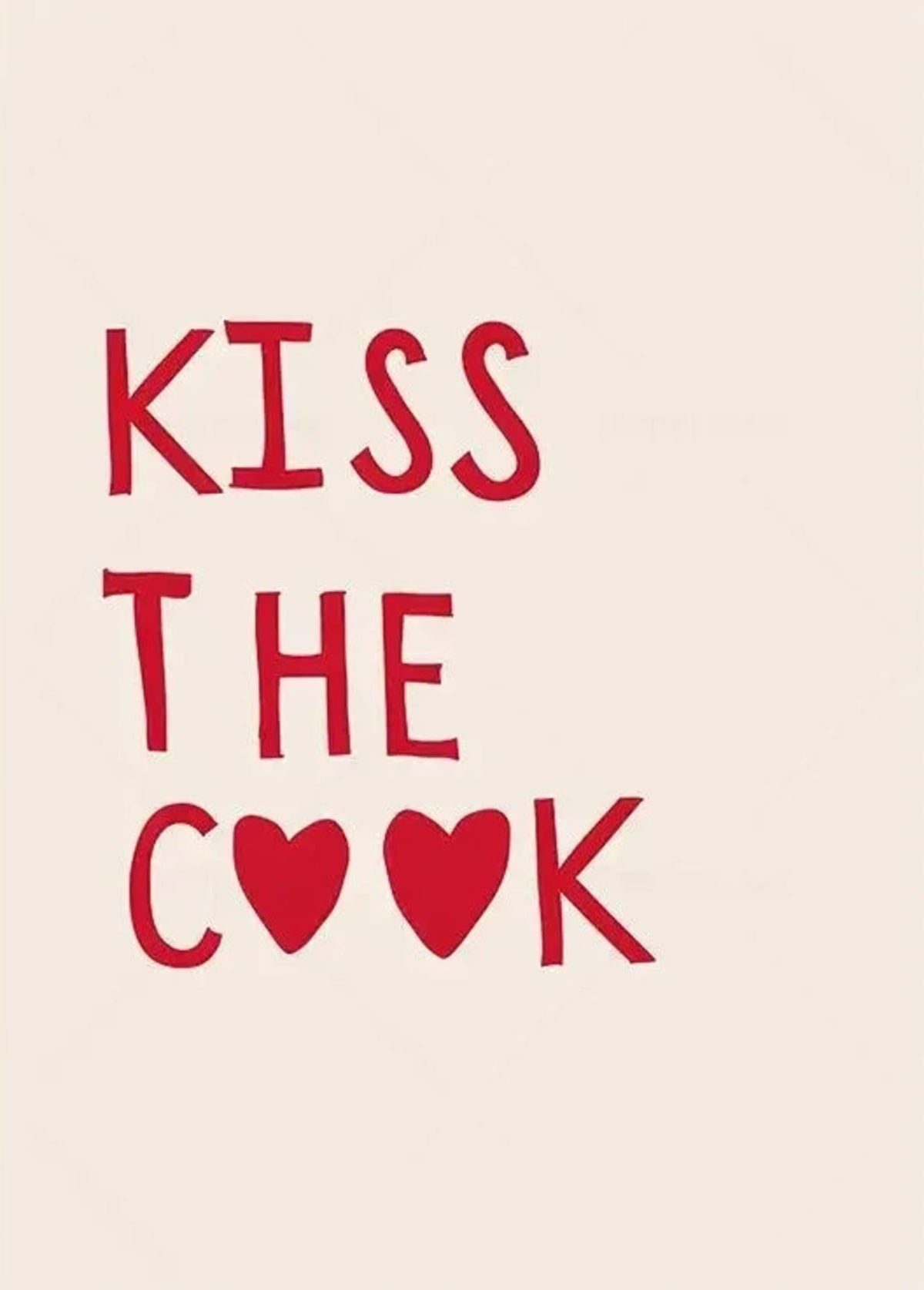 KISS THE COOK