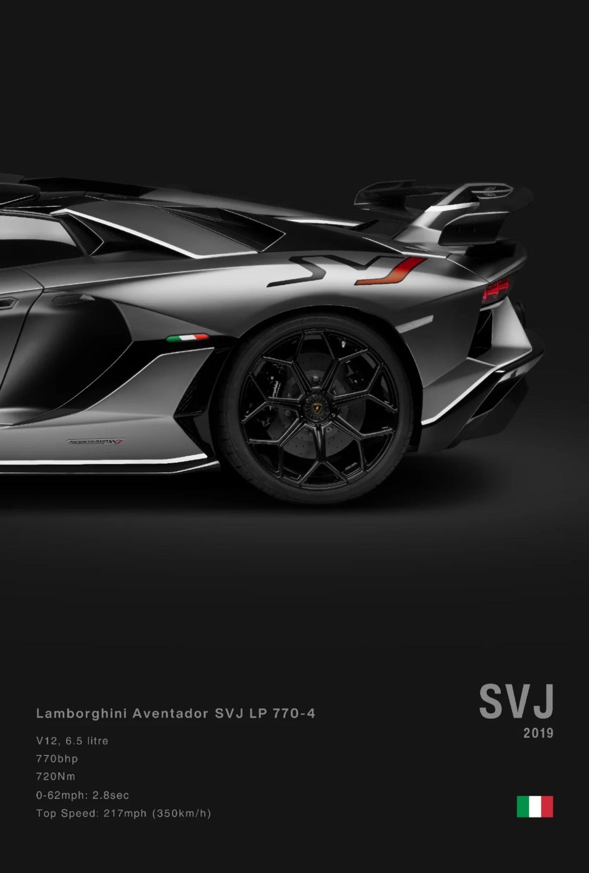 LAMBORGHINI AVENTADOR SVJ TRIBUTE
