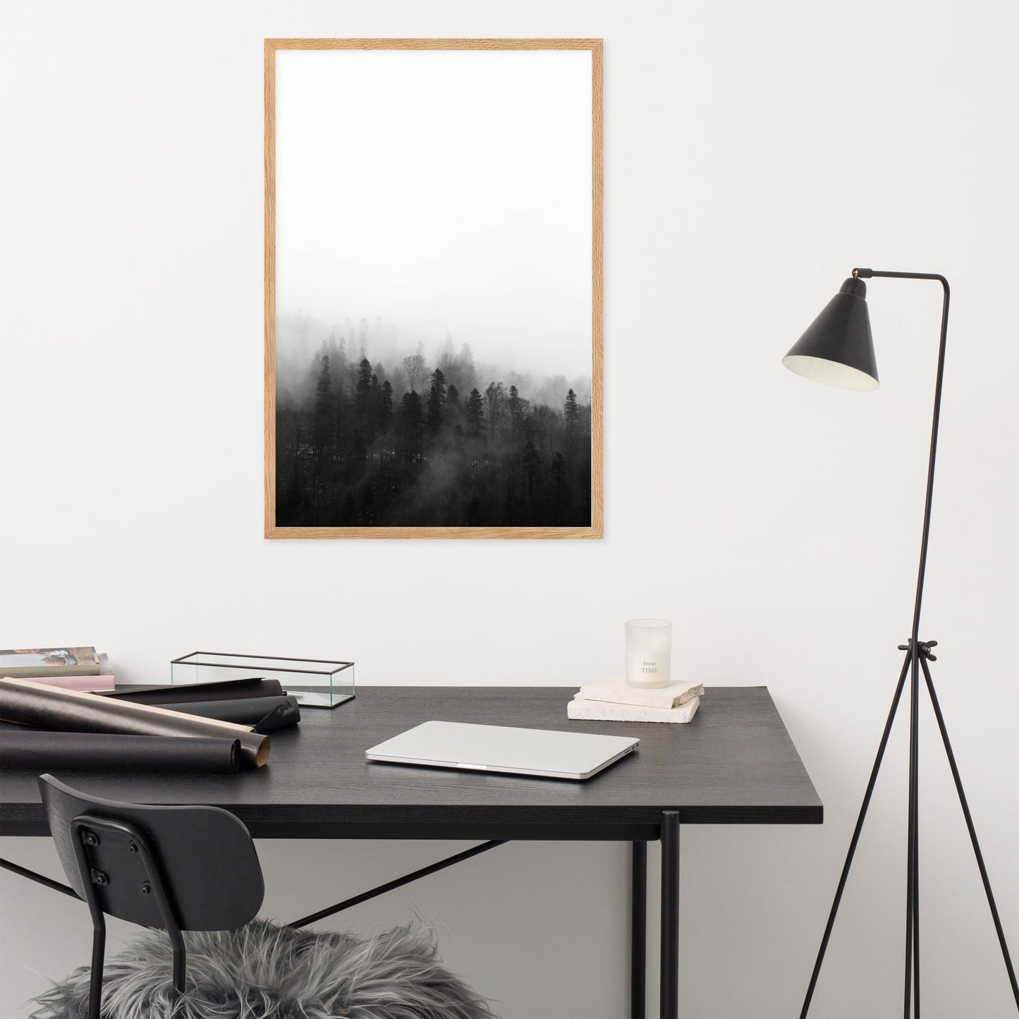 Poster - Forest in the fog