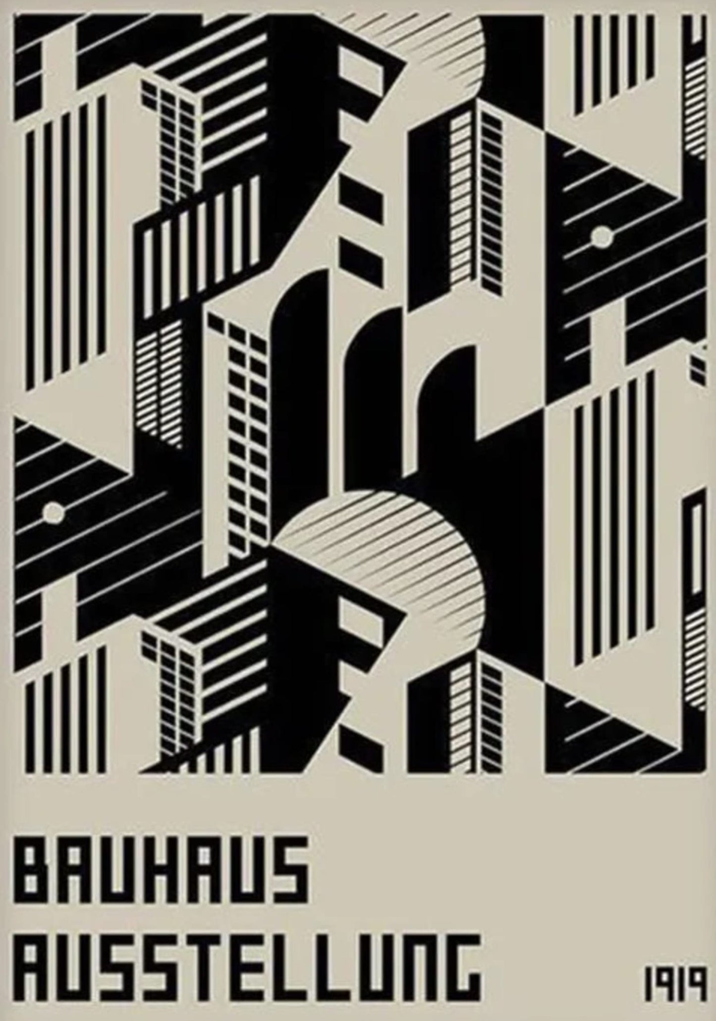 Bauhaus | Modern Graphic Design | Cool Composition