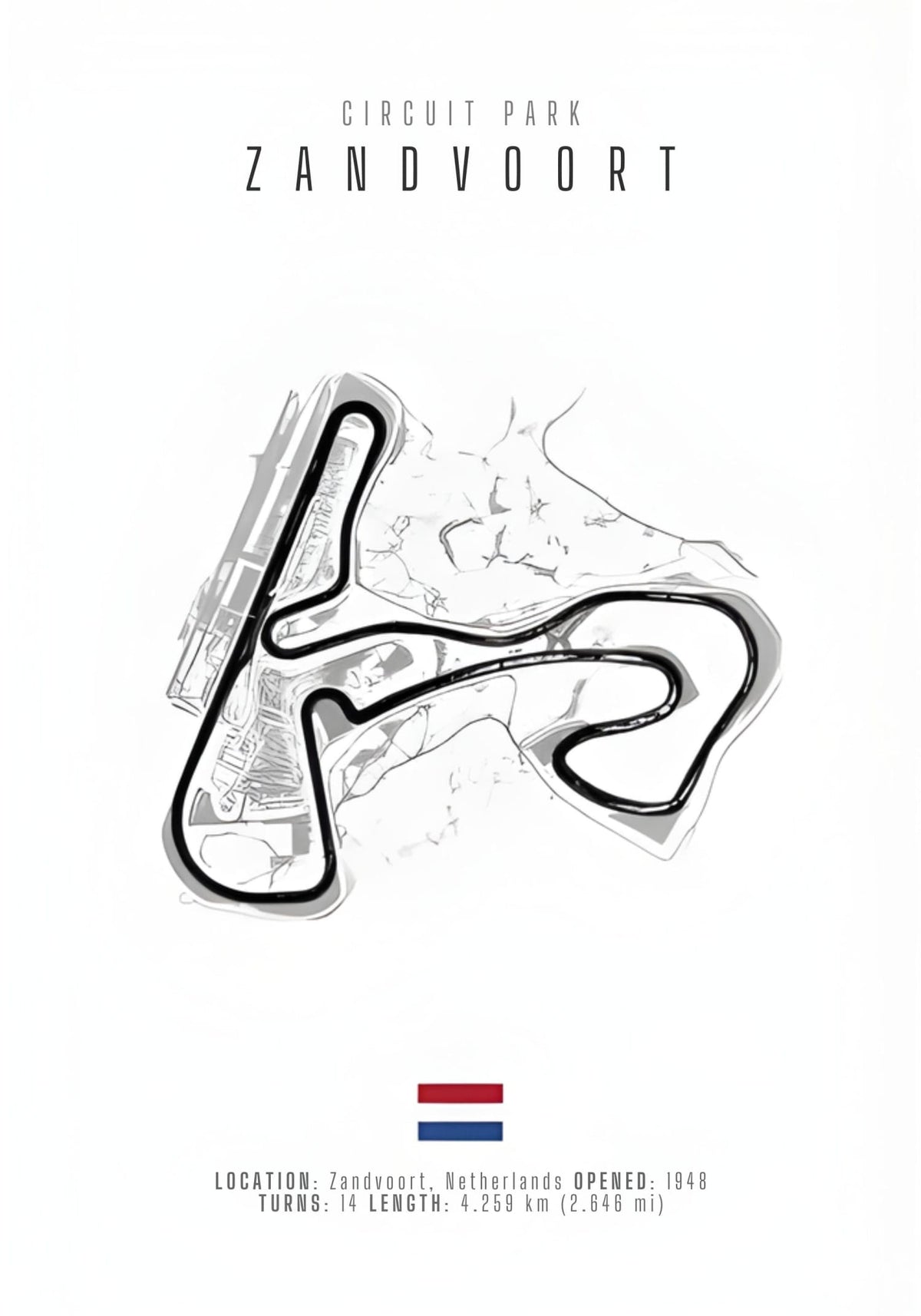 ZANDVOORT FORMULA 1 TRACK