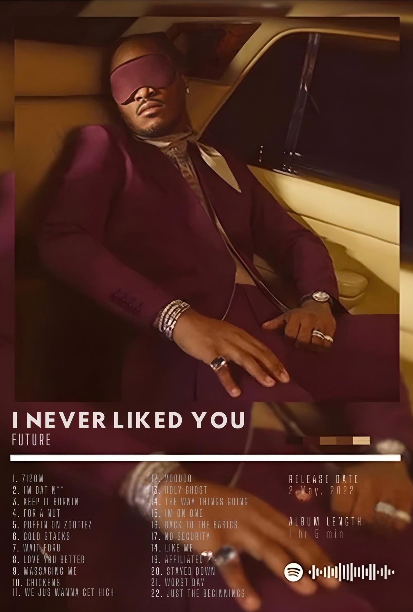 I NEVER LIKED YOU