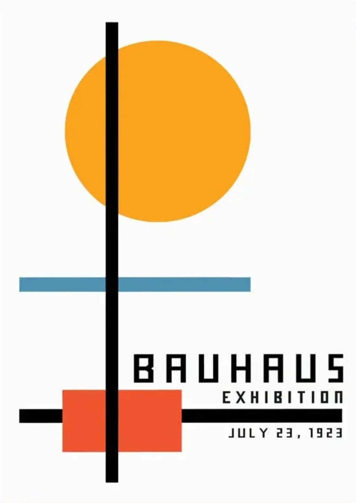 MONDRIAN: BAUHAUS 1923