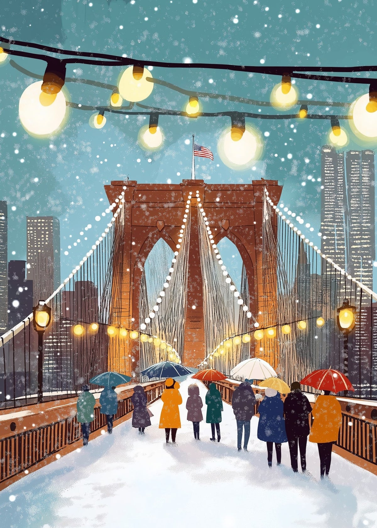 WINTER ON THE BRIDGE