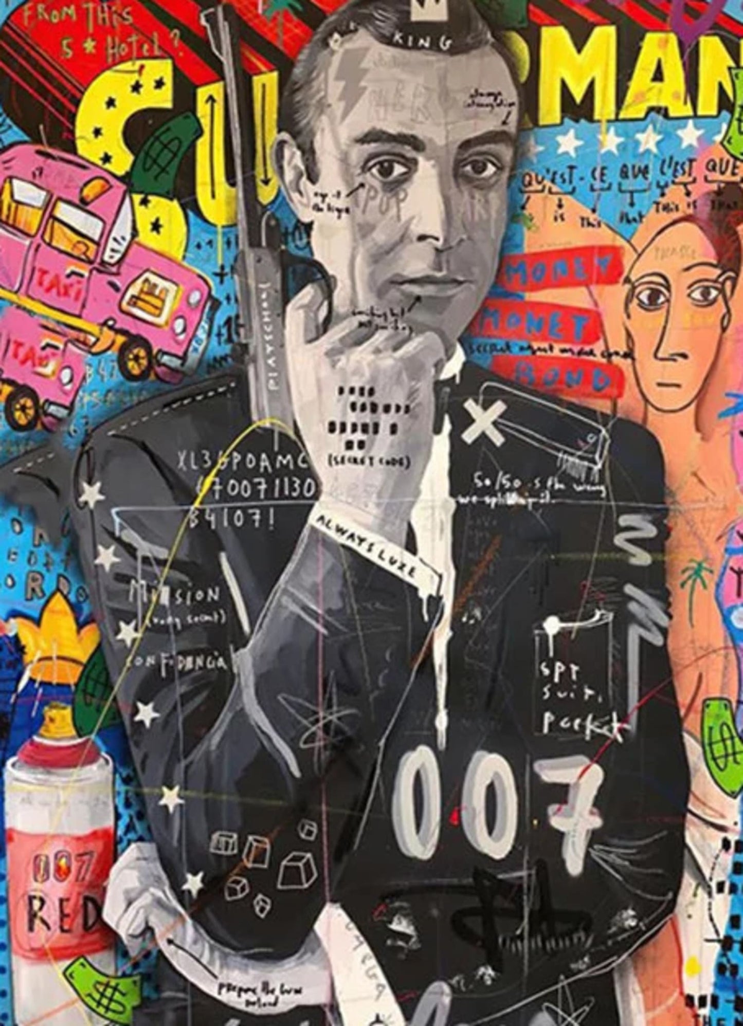 SEAN CONNERY: BOND STREET ART