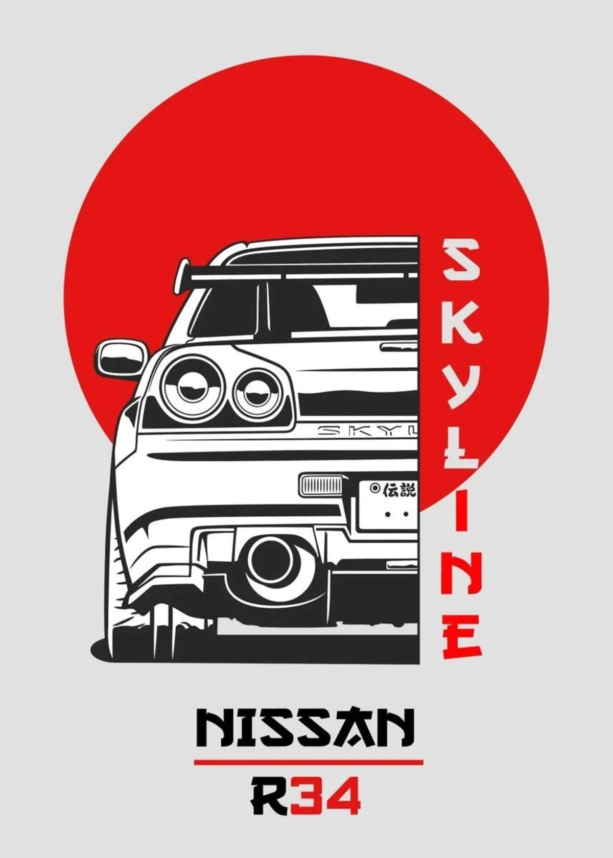 JAPAN SKYLINE R34