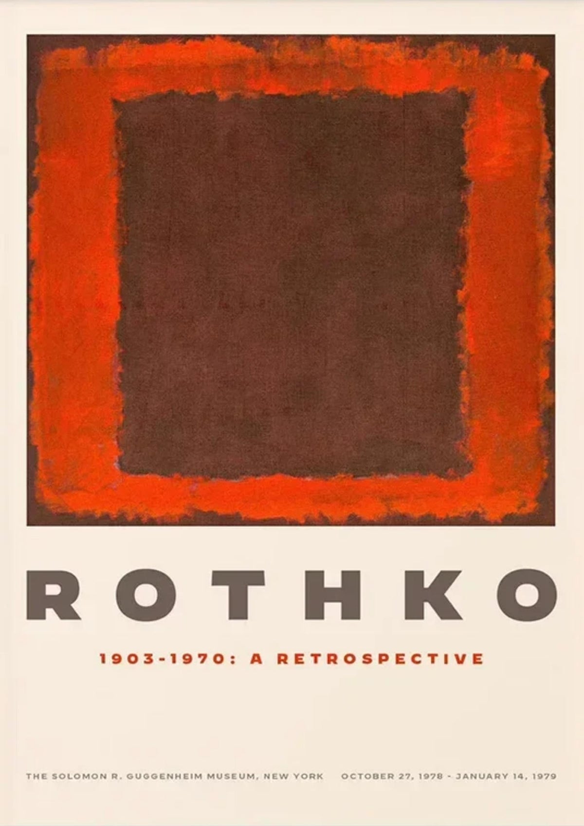 MARK ROTHKO RETROSPECTIVE