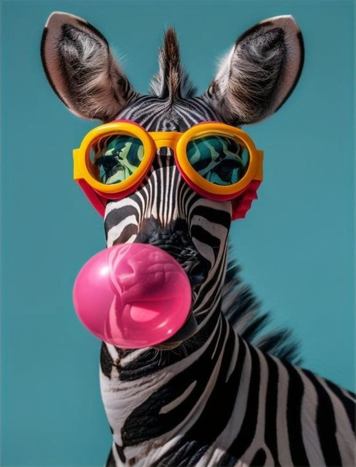 BUBBLE GUM ZEBRA