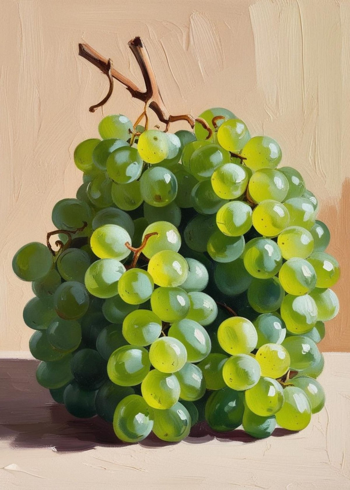 GRAPES STILL LIFE