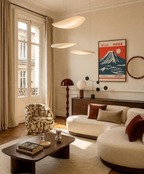 The Art of Calm — Japandi prints for bedroom & living room