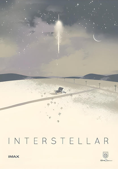 Interstellar | Nordic Sci-Fi Canvas Art