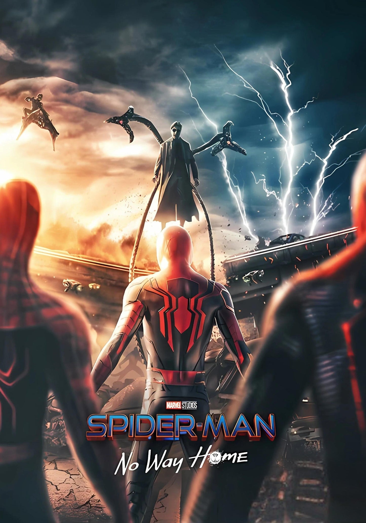 Spiderman No Way Home | Concept Art | MCU | Movie Poster