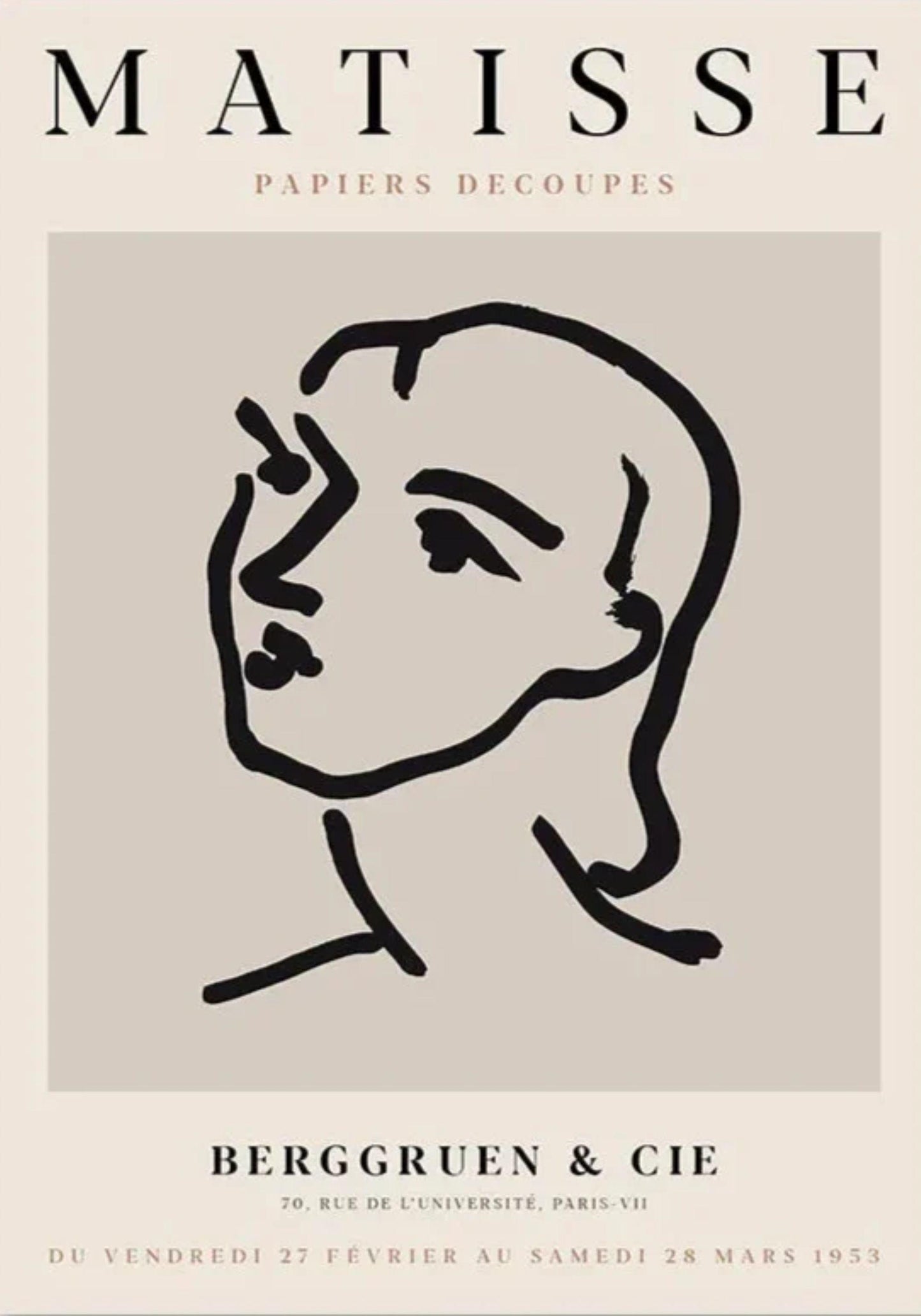 Henri Matisse | Abstract Woman | Modern Artwork