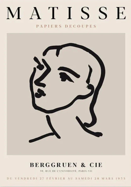 Henri Matisse | Abstract Woman | Modern Artwork