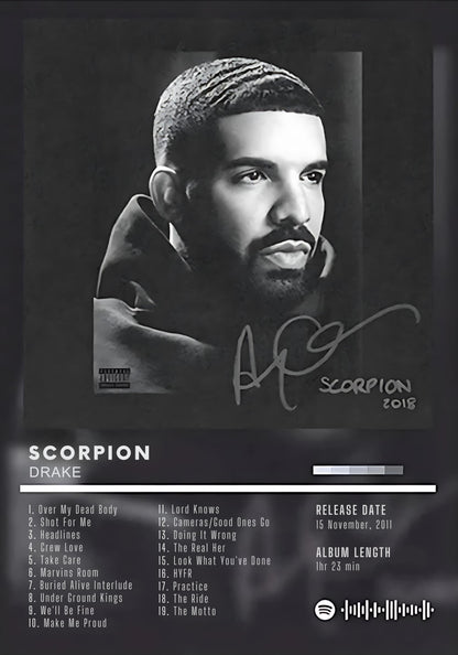 Drake Scorpion Album | Iconic Hip Hop Art